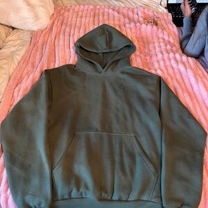 Cmfrt dark forest green hoodie